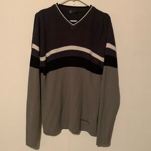 Fishbone Men’s Ribbed Knit Sweater